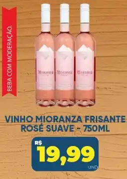 Tatico vinho mioranza frisante rosé suave oferta