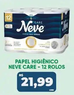 Tatico Papel higiênico neve care - 12 rolos oferta