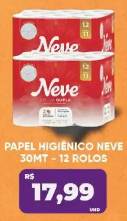Tatico Papel higiênico neve oferta