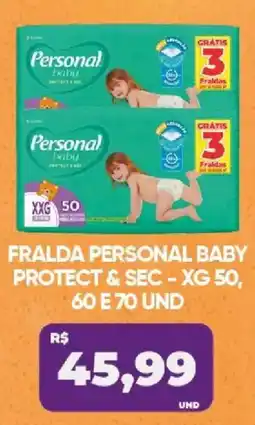 Tatico Fralda personal baby protect & sec oferta