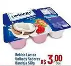 Max Atacadista Unibaby - bebida láctea sabores bandeja oferta