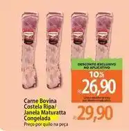Atacadão Bovina - carne bovina costela ripa/janela maturatta congelada oferta