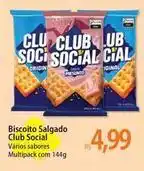 Atacadão Club social - biscoito salgado oferta