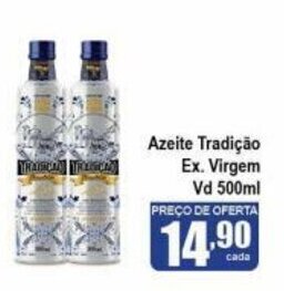 Higa's Supermercado Azeite Tradicao Extra Virgem 500ml oferta