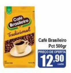Higa's Supermercado Cafe Brasileiro pct 500g oferta