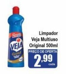 Higa's Supermercado Limpador Veja Multiuso Original 500ml oferta