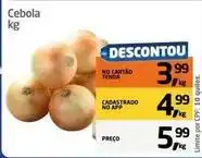 Tenda Atacado Cebola oferta