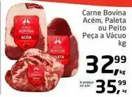Tenda Atacado Montana - carne bovina acém, paleta ou peito peça a vácuo oferta