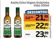 Tenda Atacado Andorinha - azeite extra virgem oferta