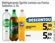 Tenda Atacado Sprite - refrigerante lemon ou fanta sabores oferta