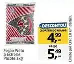 Tenda Atacado Pacote - feijão preto 5 estrelas oferta