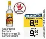 Tenda Atacado 21 - aguardente cachaça pirassununga oferta