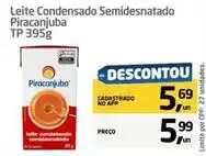 Tenda Atacado Piracanjuba - leite condensado semidesnatado oferta