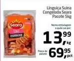 Tenda Atacado Seara - linguiça suína congelada oferta