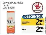 Tenda Atacado Petra - cerveja puro malte oferta