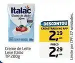 Tenda Atacado Italac - creme de leite leve oferta