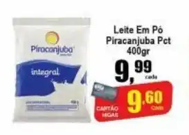 Higa's Supermercado Leite em po Piracanjuba pct 400g oferta