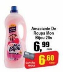 Higa's Supermercado Amaciante de Roupa Mon Bijou 2L oferta