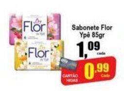 Higa's Supermercado Sabonete Flor Ype 85g oferta