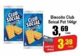 Biscoito Club Social Pct 144g