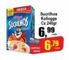 Sucrilhos Kellogg's cx 240g