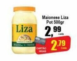 Higa's Supermercado Maionese Liza pote 500g oferta