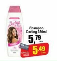Higa's Supermercado Shampoo Darling 350ml oferta