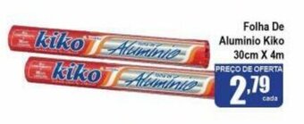 Higa's Supermercado Folha de Aluminio Kiko 30cmx4m oferta