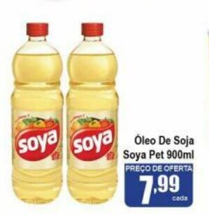 Higa's Supermercado Oleo de soja Soya Pet 900ml oferta