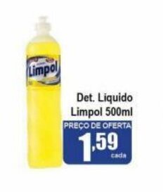Higa's Supermercado Det. Liquido Limpol 500ml oferta