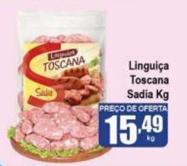 Higa's Supermercado Linguica Toscana Sadia 1kg oferta