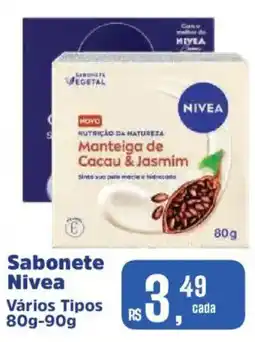 Supermercados Mateus Sabonete nivea vários tipos oferta