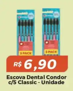 Mart Minas Escova Dental Condor c/5 Classic oferta