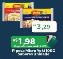 Mart Minas Pipoca Micro Yoki 100G Sabores Unidade oferta