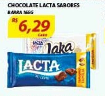 Assaí Atacadista Chocolate Lacta Sabores 165g oferta