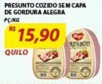 Assaí Atacadista Presunto cozido sem capa de gordura Alegra 1kg oferta