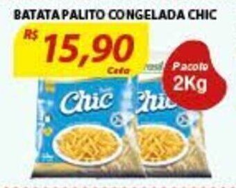 Assaí Atacadista Batata Palito Congelada Chic 2kg oferta