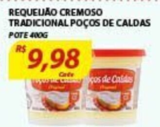 Requeijao Cremoso Tradicional Pocos de Caldas 400g