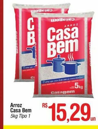 Fort Atacadista Arroz casa bem 5kg tipo 1 oferta