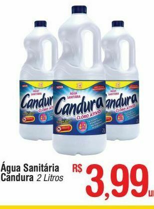 Fort Atacadista Água sanitária candura 2 litros oferta