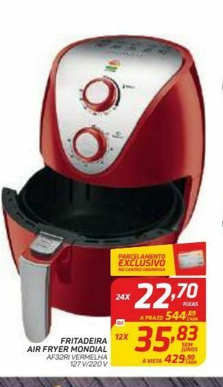 Fritadeira air fryer mondial