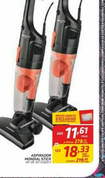GBarbosa Aspirador mondial stick oferta