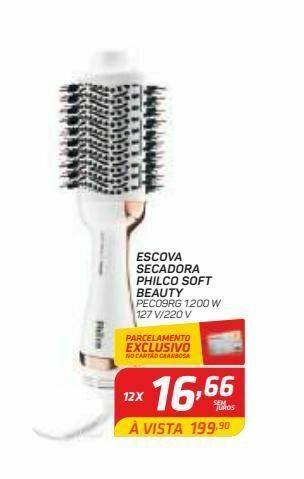 GBarbosa Escova secadora philco soft beauty oferta