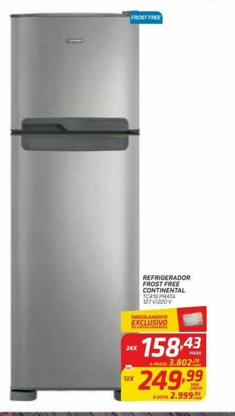 GBarbosa Refrigerador frost free continental oferta