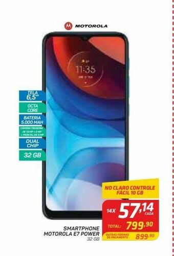 GBarbosa Smartphone motorola e7 power oferta