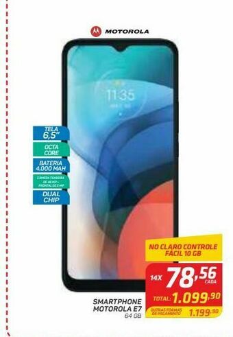 GBarbosa Smartphone motorola e7 oferta