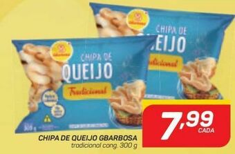 GBarbosa Chipa de queijo gbarbosa 300g oferta
