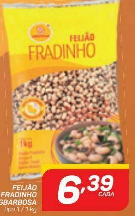 GBarbosa Feijão fradinho gbarbosa kg oferta