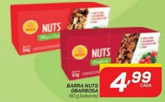 Barra nuts gbarbosa
