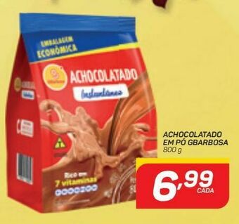 GBarbosa Achocolatado em pó gbarbosa 800g oferta